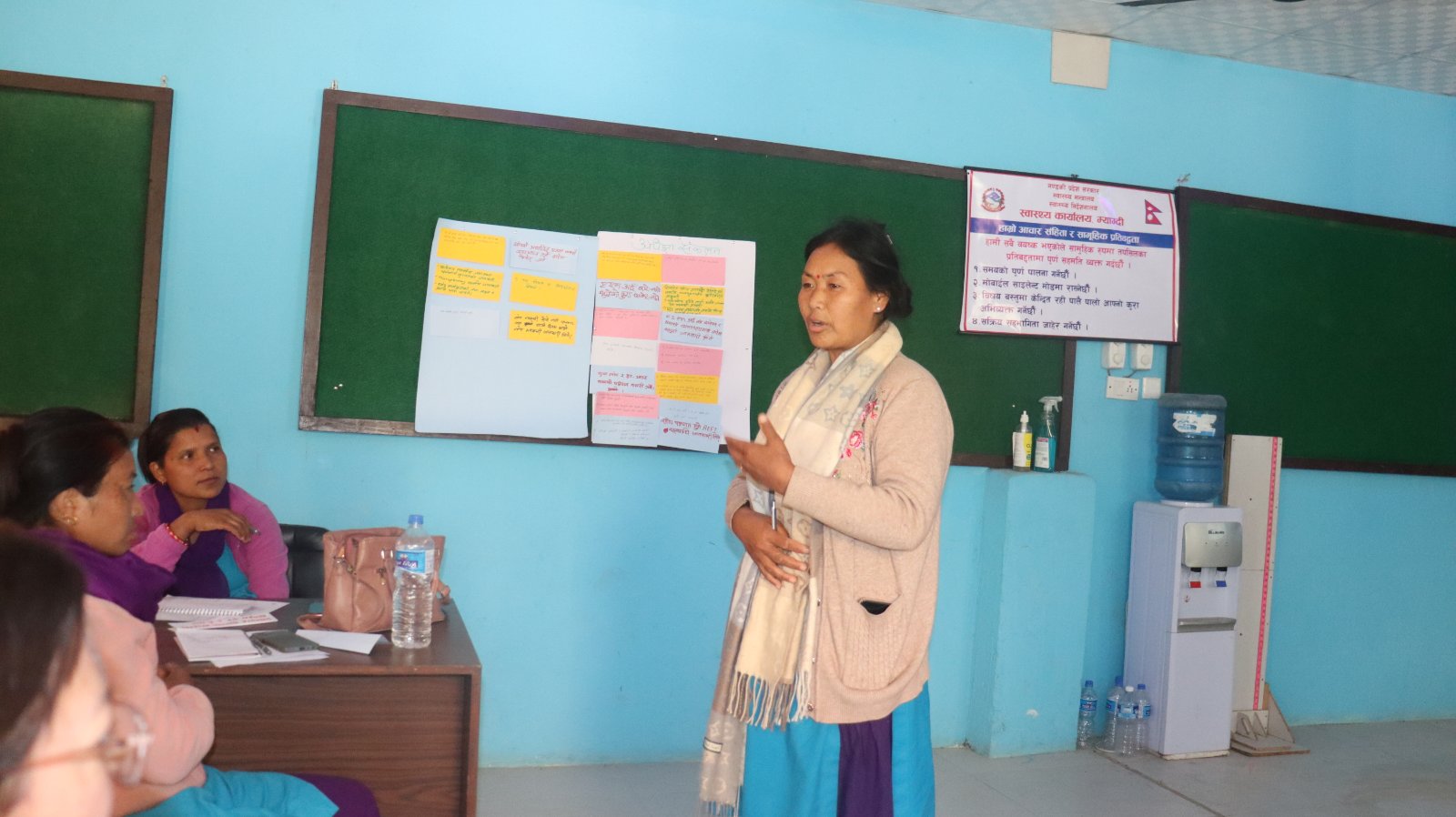 स्वास्थ्यकर्मीहरुको लागि खोप तथा सरसफाई प्रबर्द्धन सम्बन्धि २ दिने पुनर्ताजगी तालिम (पहिलो ब्याच )