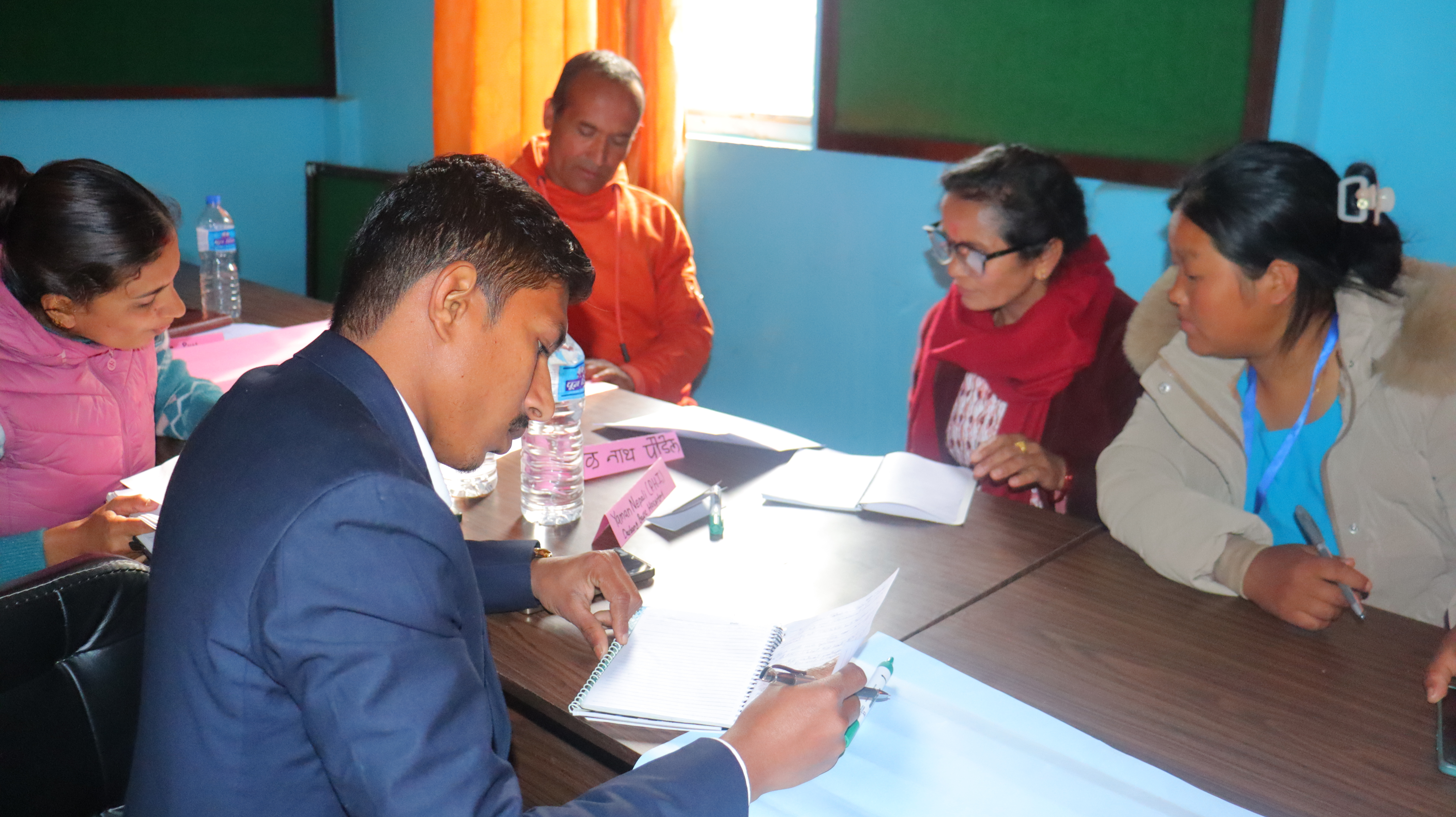 स्वास्थ्यकर्मीहरुको लागि खोप तथा सरसफाई प्रबर्द्धन सम्बन्धि २ दिने पुनर्ताजगी तालिम (चौथो ब्याच)