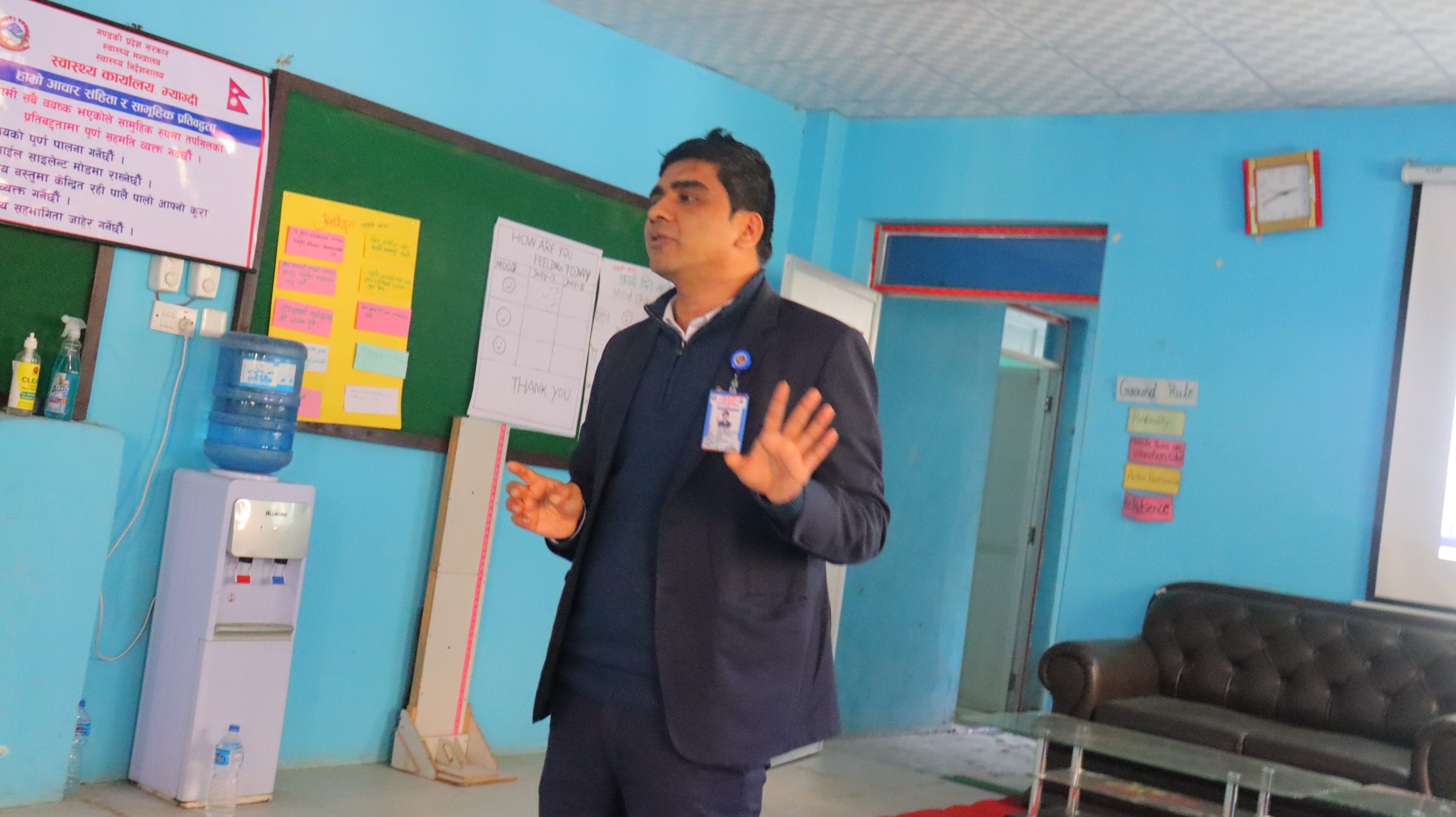 स्वास्थ्यकर्मीहरुको लागि खोप तथा सरसफाई प्रबर्द्धन सम्बन्धि २ दिने पुनर्ताजगी तालिम (चौथो ब्याच)